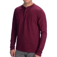 64%OFF メンズスポーツウェアシャツ テーラーヴィンテージジャージーヘンリーシャツ - 長袖（男性用） Tailor Vintage Jersey Henley Shirt - Long Sleeve (For Men)画像